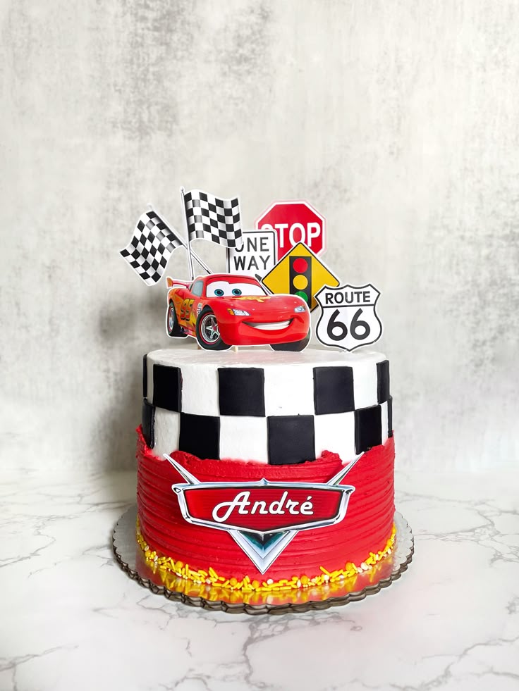 Car Theme Cake Designer Cake Online in Meerut by The Baking Kaur – Premium Birthday, Wedding & Anniversary Cakes