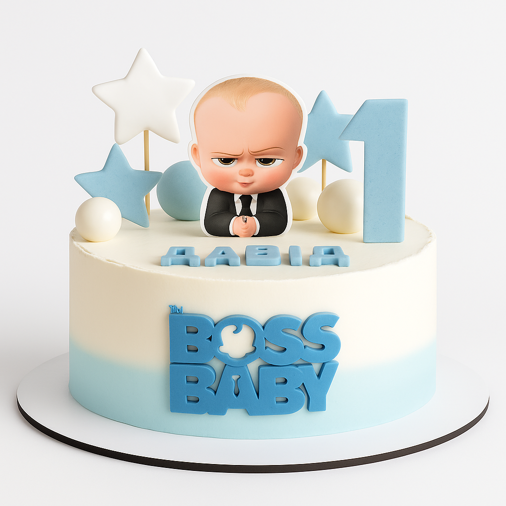 Boss Baby Supreme cake Designer Cake Online in Meerut by The Baking Kaur – Premium Birthday, Wedding & Anniversary Cakes