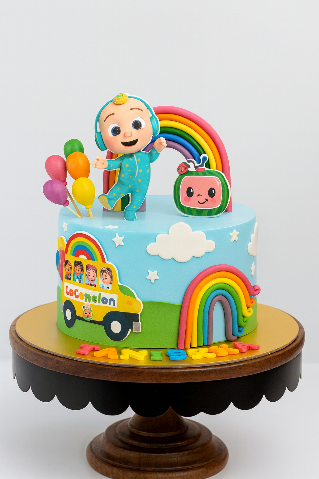 Cocomelon Cake Design Designer Cake Online in Meerut by The Baking Kaur – Premium Birthday, Wedding & Anniversary Cakes