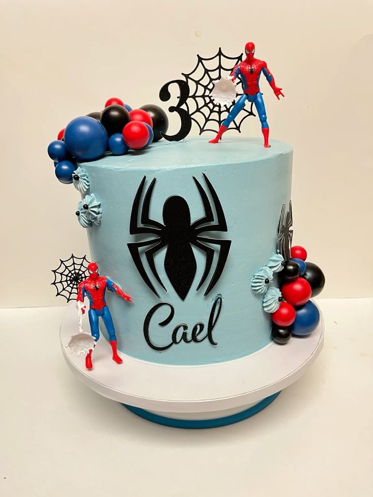 Spiderman cake for kids Designer Cake Online in Meerut by The Baking Kaur – Premium Birthday, Wedding & Anniversary Cakes