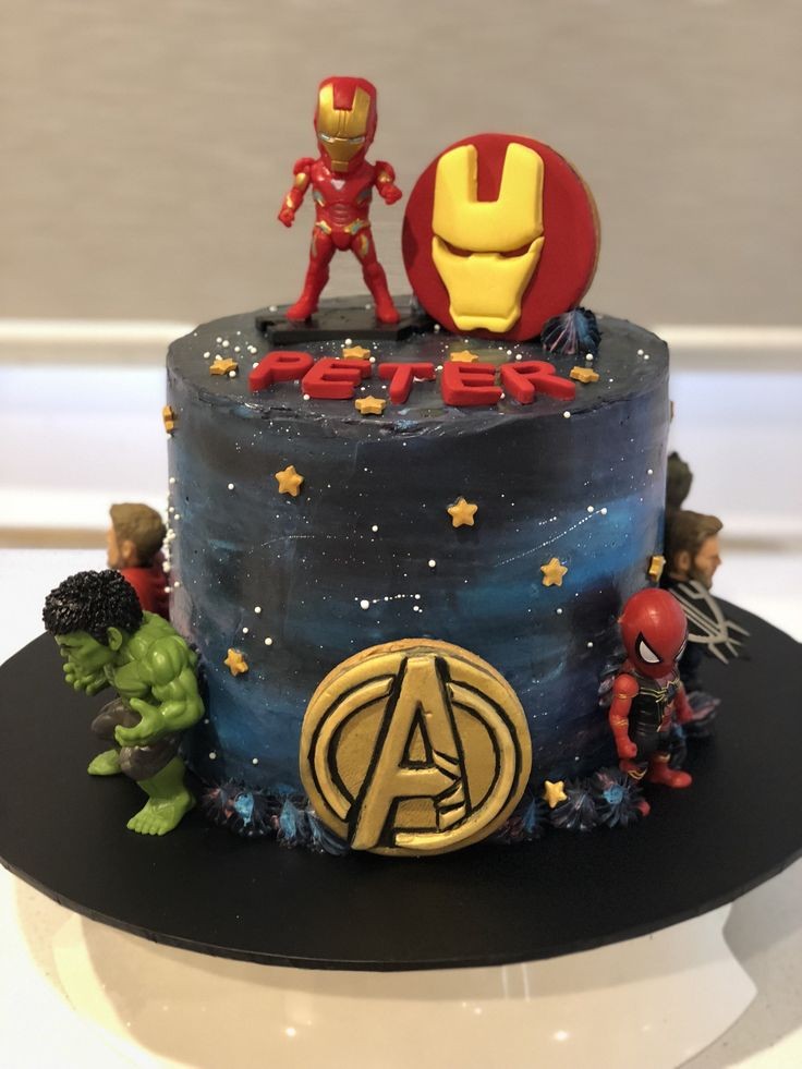 Avengers custom cake Designer Cake Online in Meerut by The Baking Kaur – Premium Birthday, Wedding & Anniversary Cakes