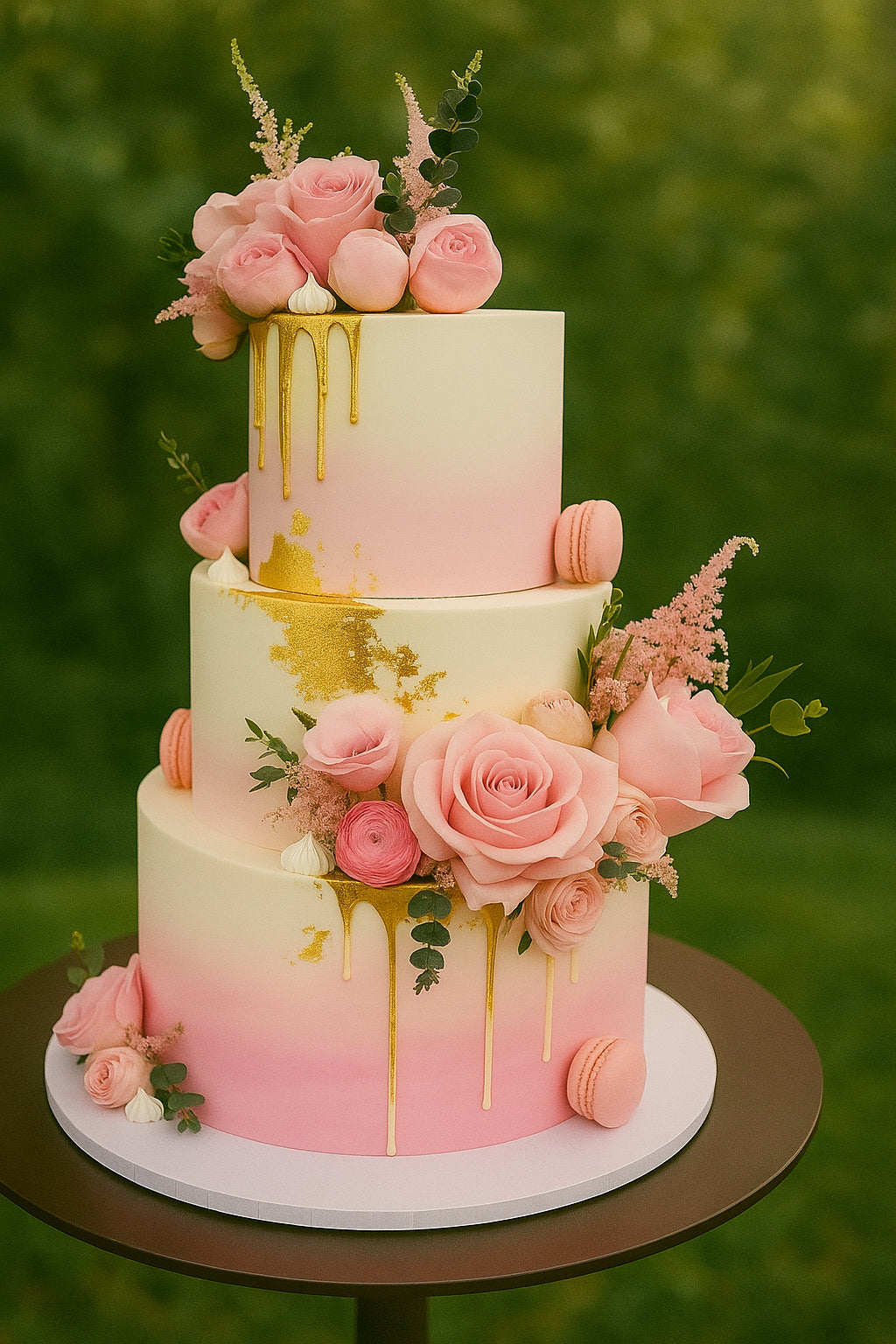 Celestial Symphony Wedding Cake