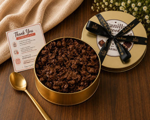 Chocolate Crunch Viral Cookie Tin, The Baking Kaur, Meerut