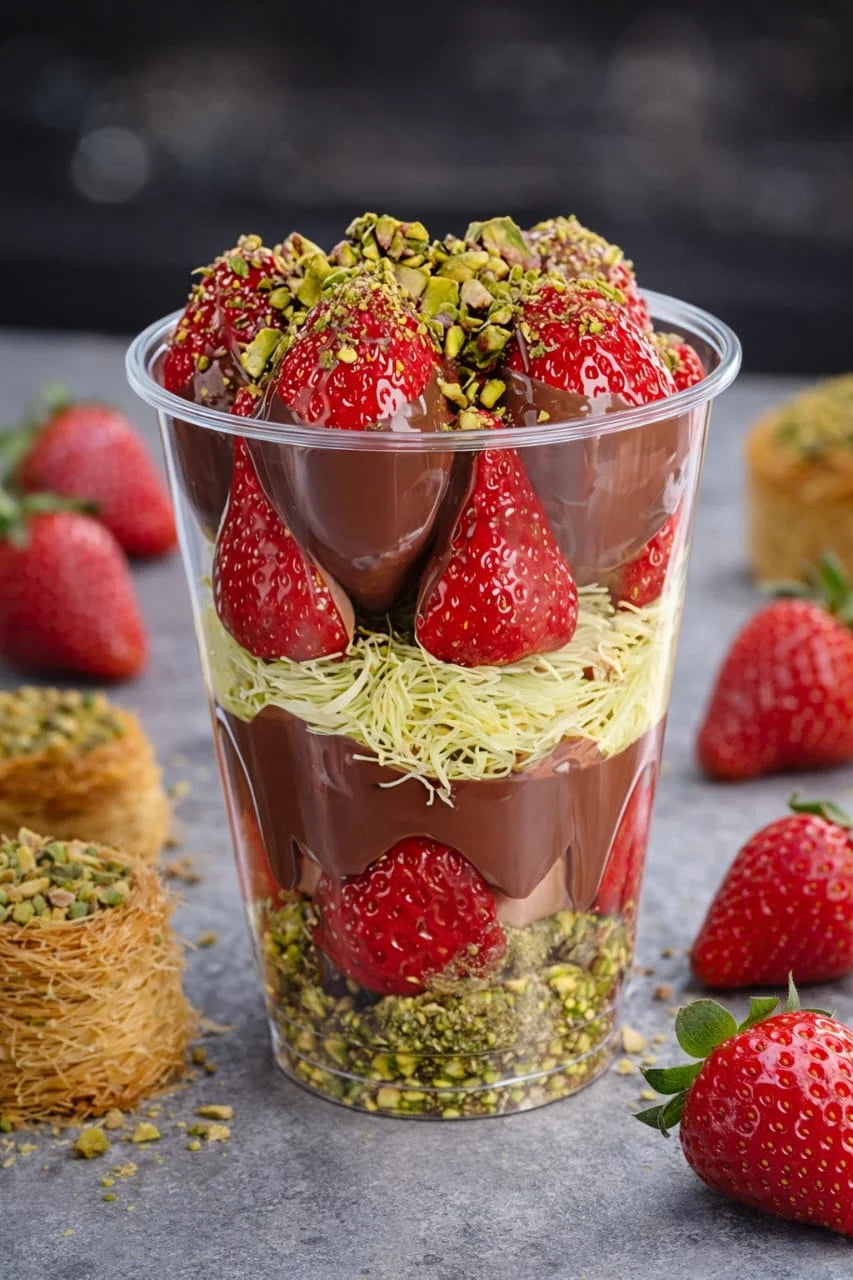 Dubai Viral Kunafa Starberry