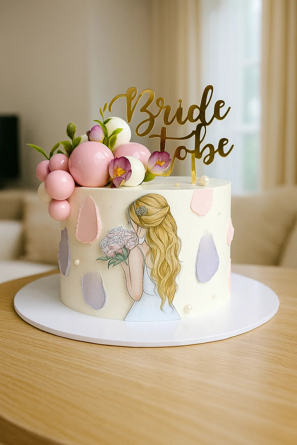 Eternal Touch Anniversary Cake in Meerut-The Baking Kaur