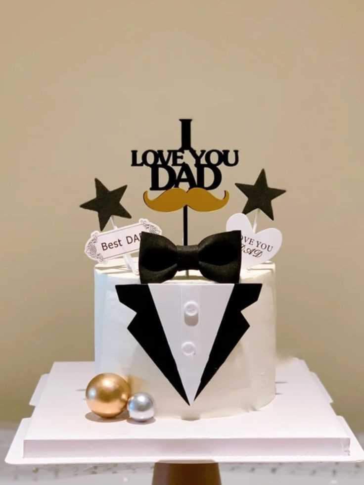 Best Dad Ever Cake Perfect Father s Day Treat Designer Cake Online in Meerut by The Baking Kaur – Premium Birthday, Wedding & Anniversary Cakes