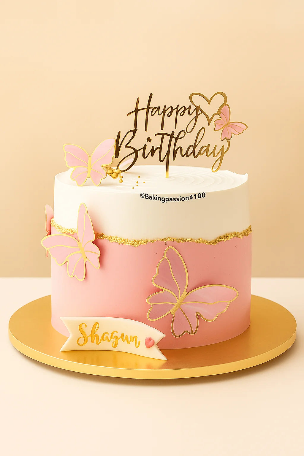 Forever Yours Birthday Cake