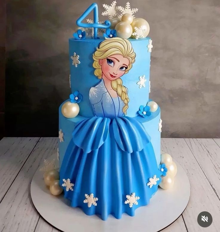 Handcrafted Frozen cake Designer Cake Online in Meerut by The Baking Kaur – Premium Birthday, Wedding & Anniversary Cakes