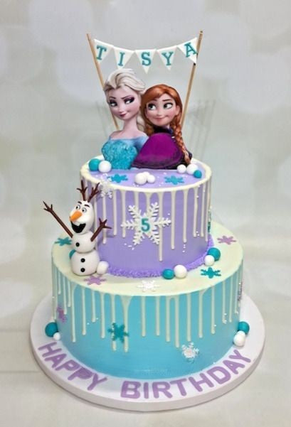 Custom Frozen Cake Designer Cake Online in Meerut by The Baking Kaur – Premium Birthday, Wedding & Anniversary Cakes