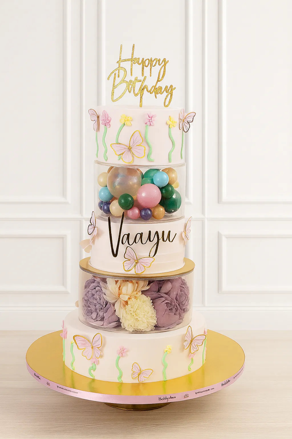 Heartfelt Wish Birthday Cake