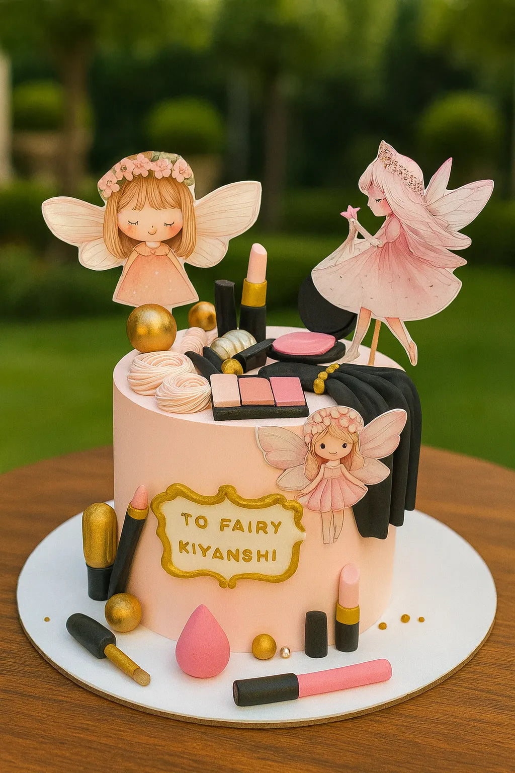 Princess Castle Baby Girl Cake