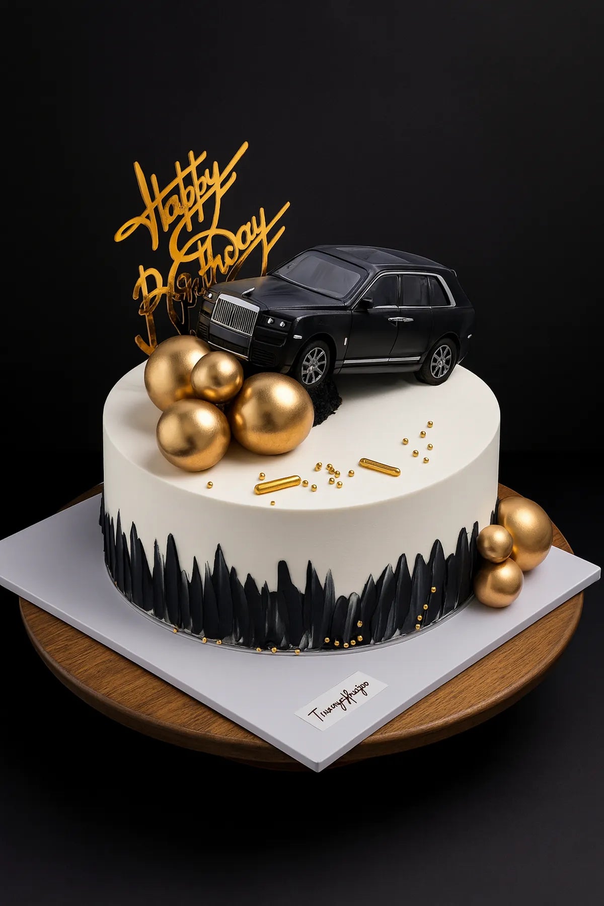 Sports Car Theme Cake in Meerut-The Baking Kaur