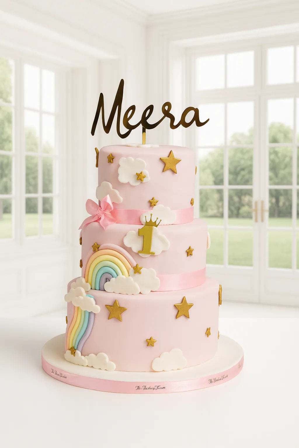 Unicorn Fantasy Birthday Cake — eggless birthday cake by The Baking Kaur, Meerut