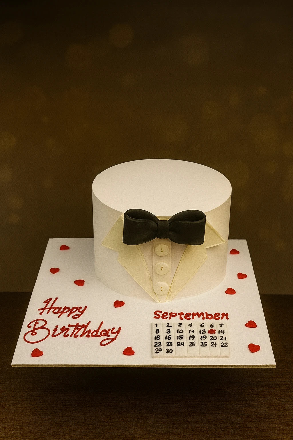 We Two Forever Anniversary Cake — eggless anniversary cake by The Baking Kaur, Meerut