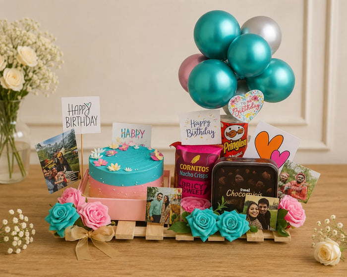 Pastel Celebration & Memories Gourmet Hamper