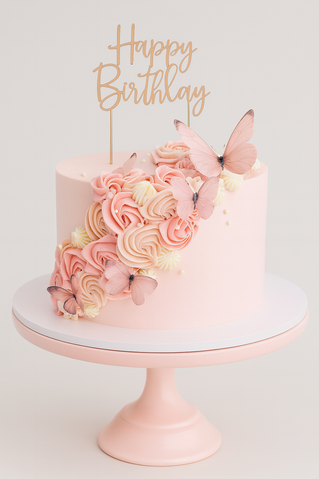 Bloom & Bash Cake Designer Cake Online in Meerut by The Baking Kaur – Premium Birthday, Wedding & Anniversary Cakes