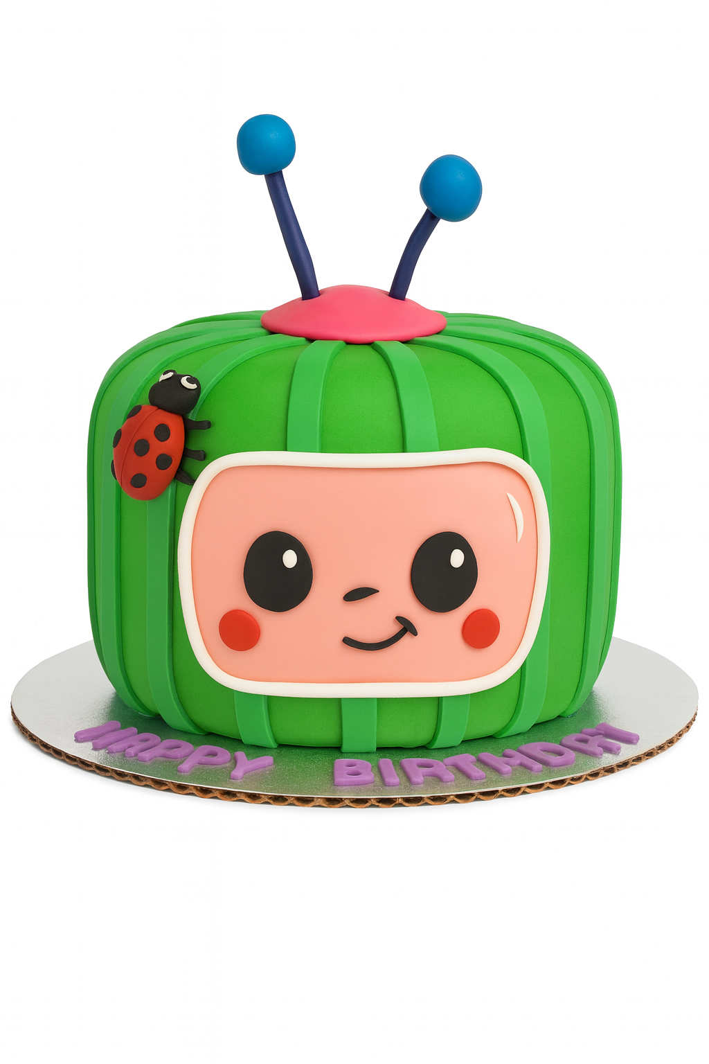 Cocomelon Birthday Cake