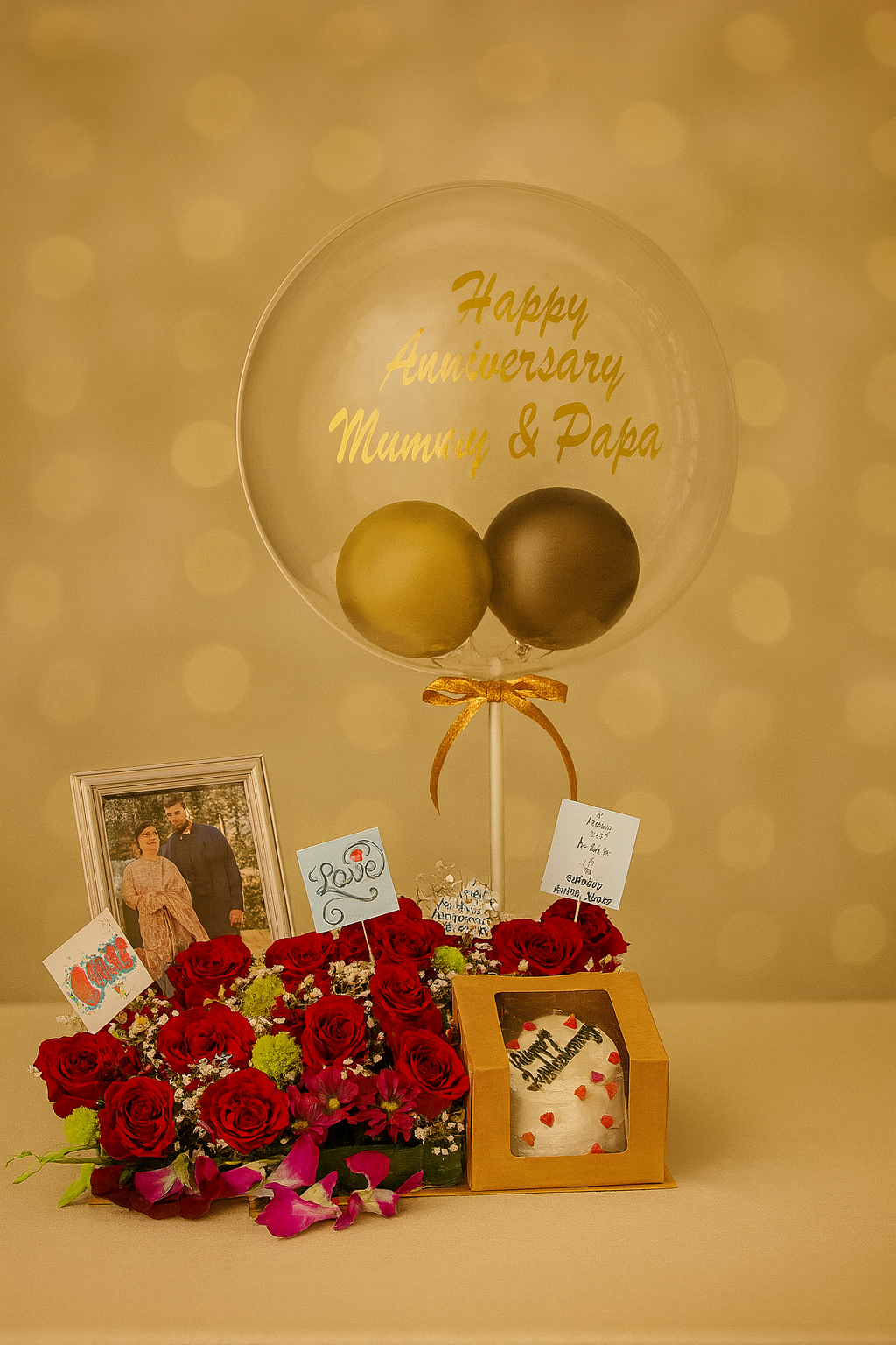 Luxurious, curated, freshly baked, premium - The Baking Kaur – The Sweet Affair Hamper, 100% Eggless, 2–4 hour express del…