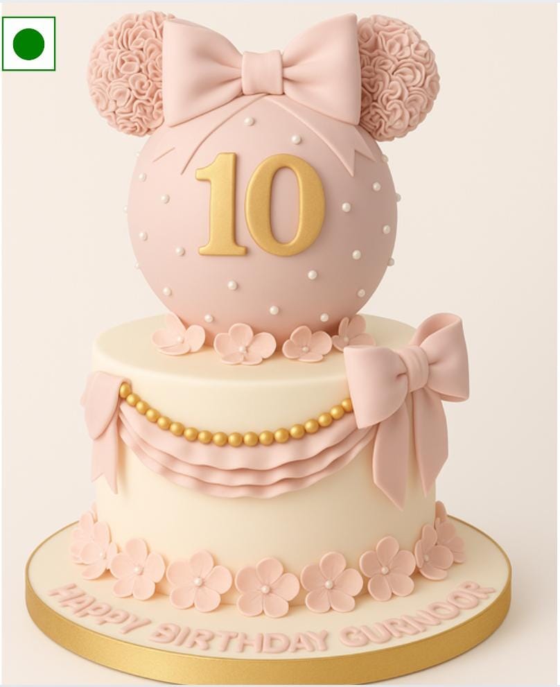 Modern Wedding Cake Designer Cake Online in Meerut by The Baking Kaur – Premium Birthday, Wedding & Anniversary Cakes