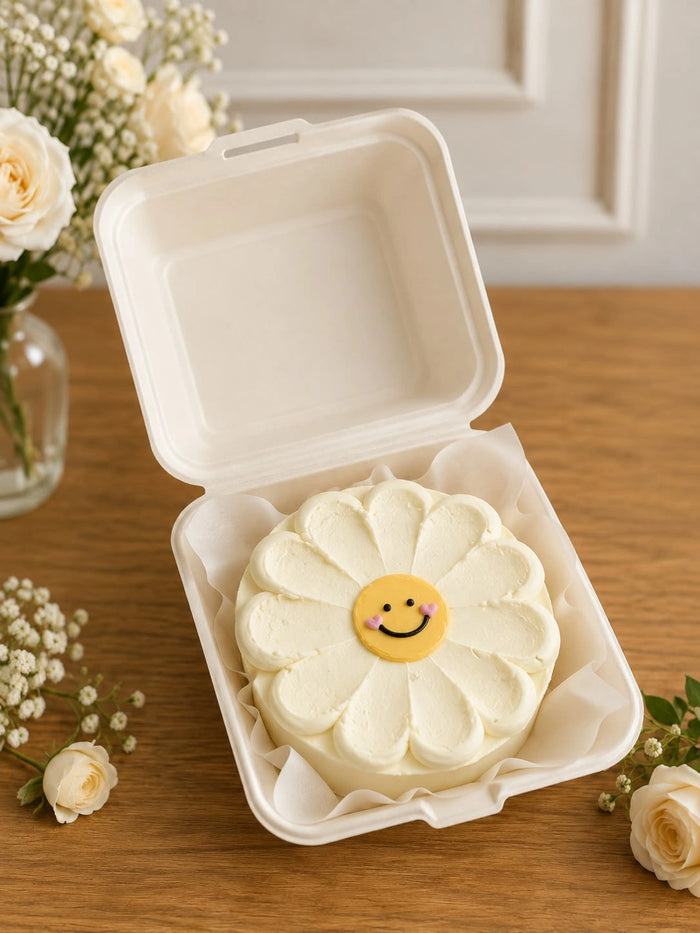 Happy Daisy Smiley Bento Cake