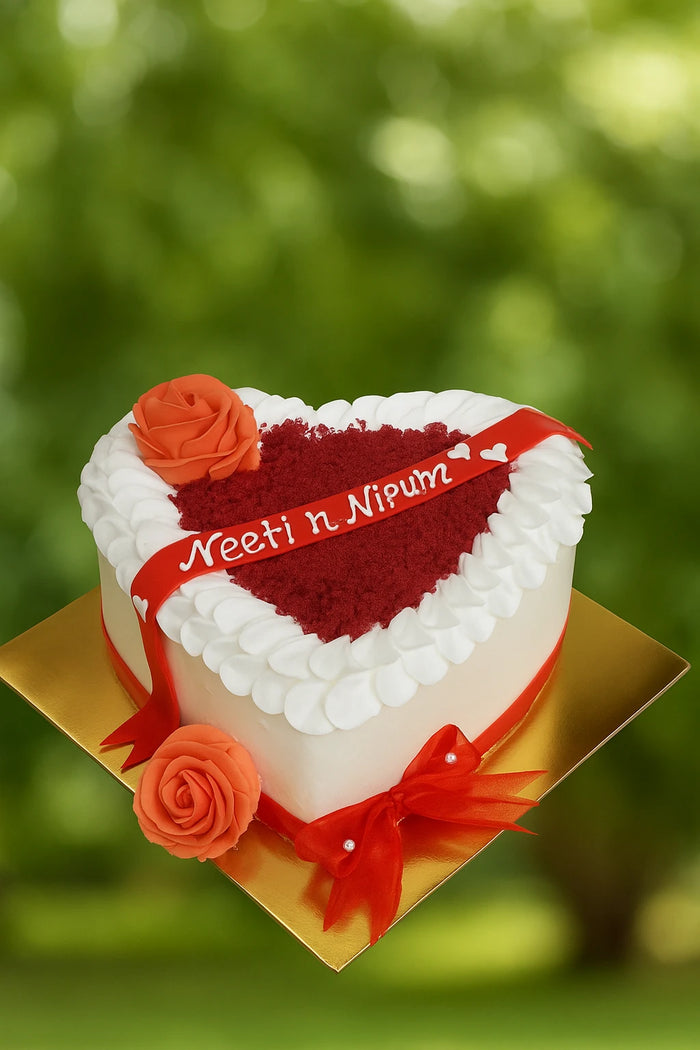 Anniversary Keepsake Memory Cake