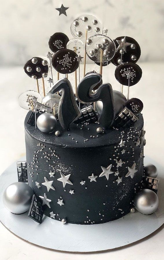 Black Beauty Birthday Cake