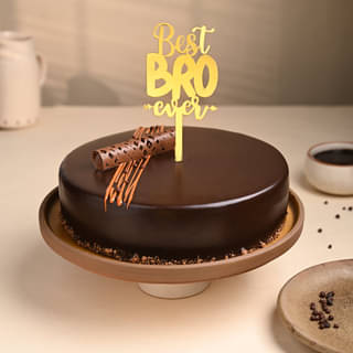 Best Bro Truffle Cake N Rakhi Set