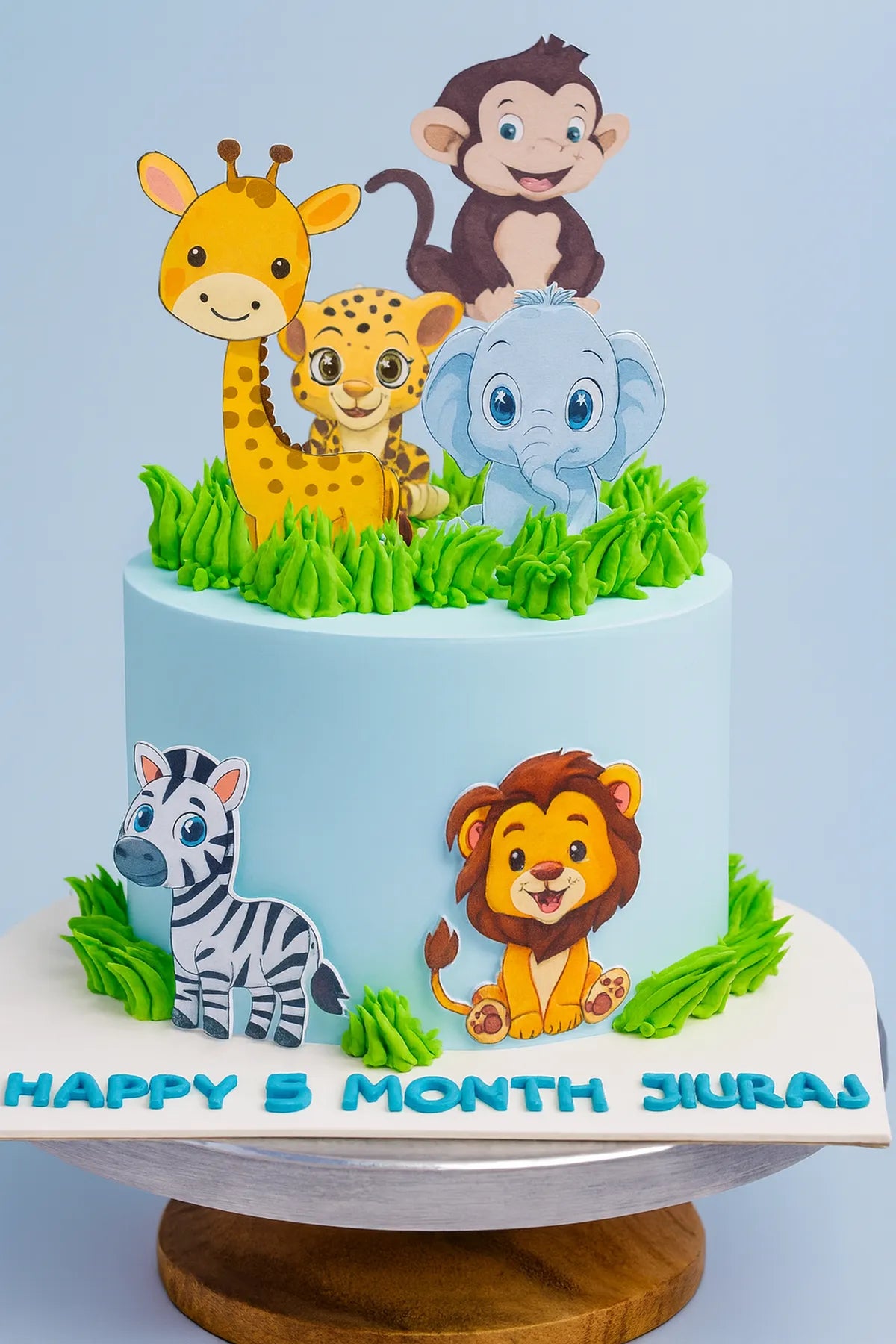 Best Jungle Theme Custom Shop Cake in Meerut-The Baking Kaur