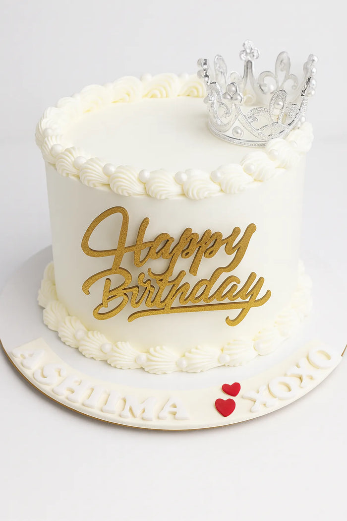 Birthday Love Queen Cake