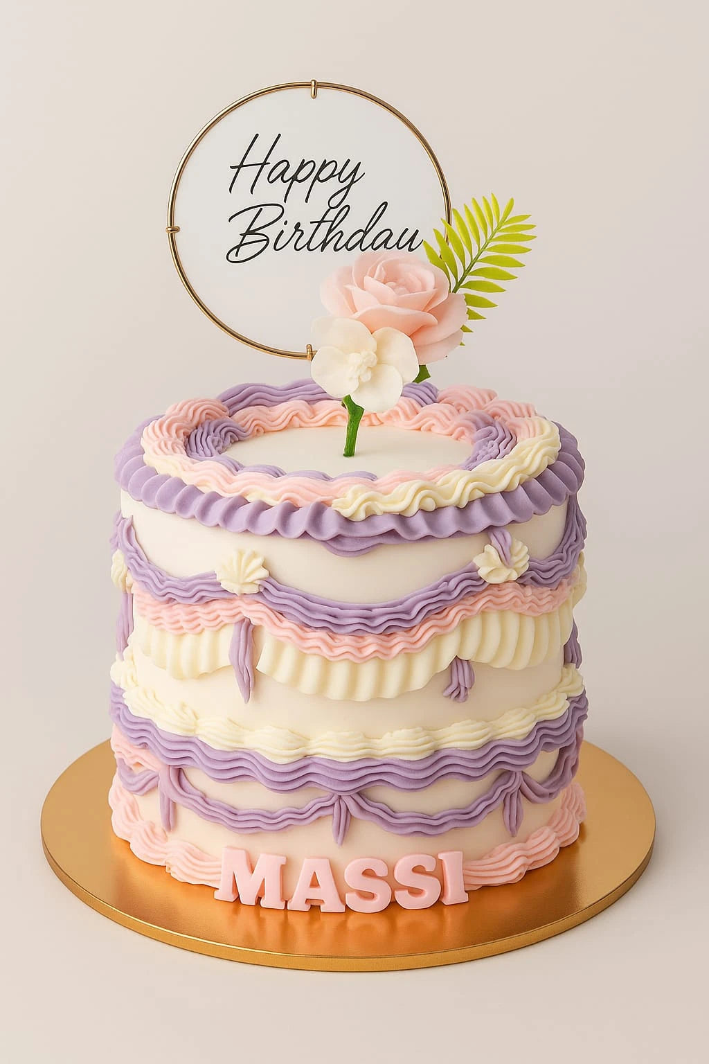 Birthday Mood Glow Cake