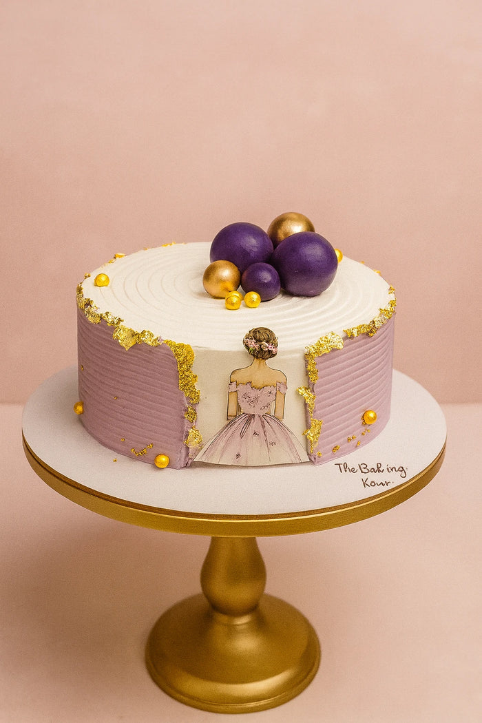 Bold Luxe Birthday Cake