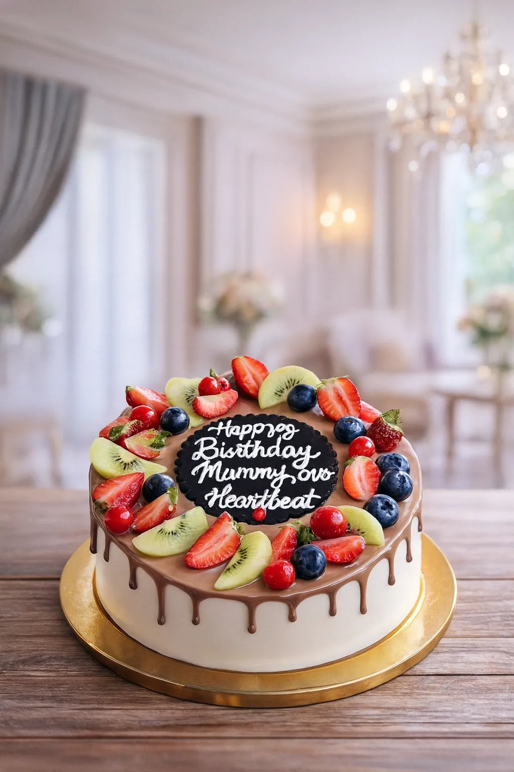 Bright Fest Birthday Cake