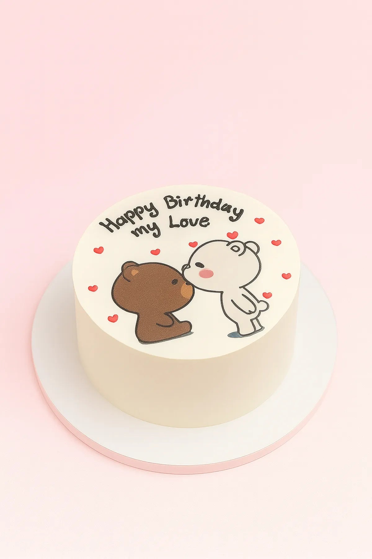 Bubu Duddu Couple Cake in Meerut-The Baking Kaur