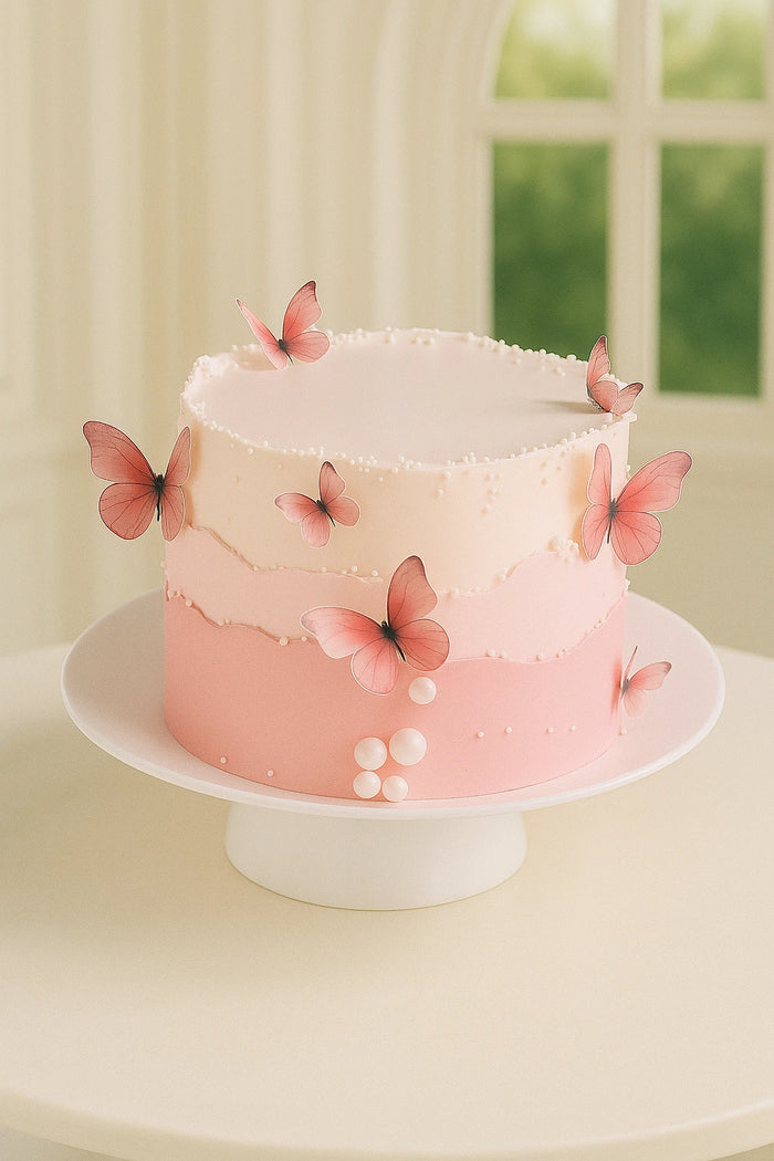 Butterfly Wings Theme Cake