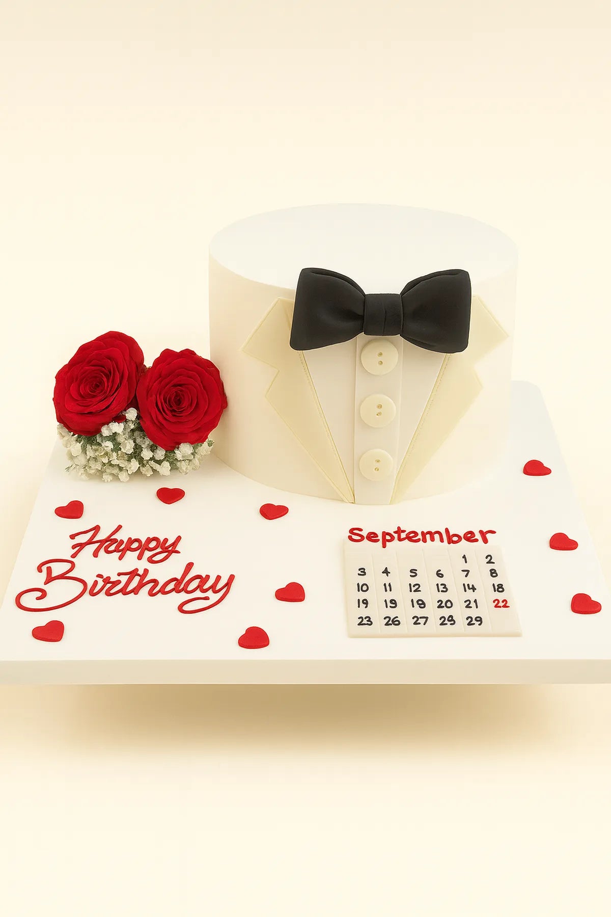 Calendar Anniversary Celebration Cake in Meerut-The Baking Kaur