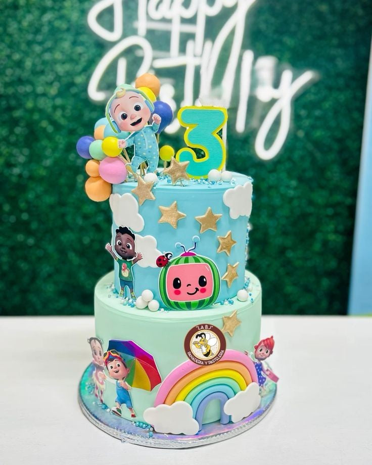 Cocomelon Tier Cake