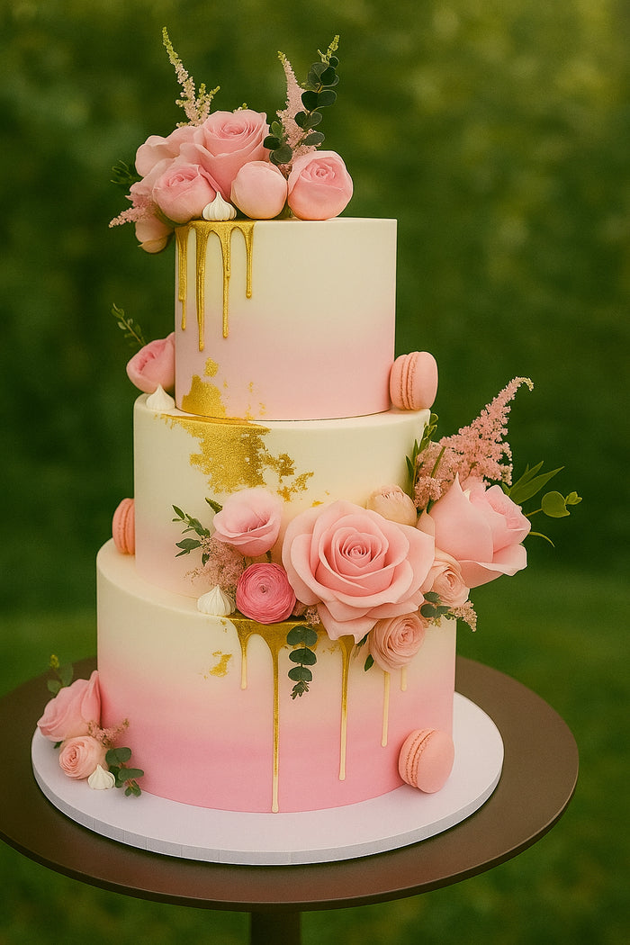 Celestial Symphony Wedding Cake