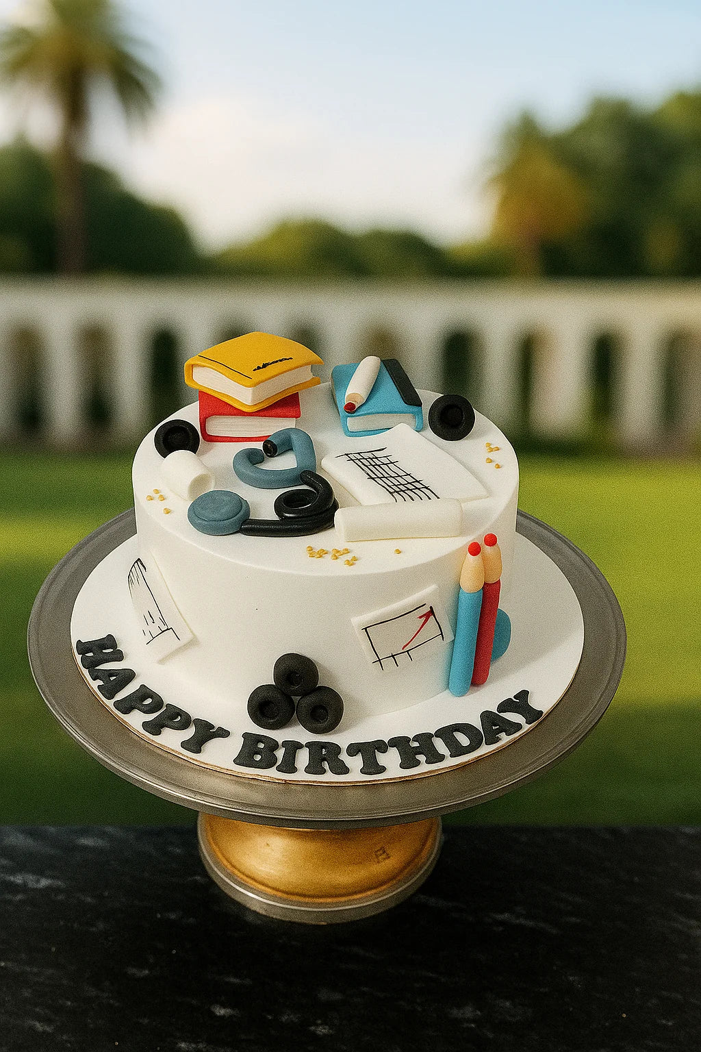 Chartered Accountant Theme Birthday Cake | The Baking Kaur