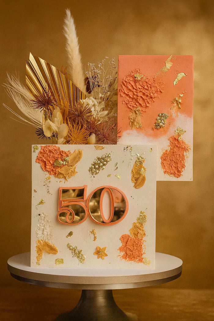 Couple Crown Anniversary Cake