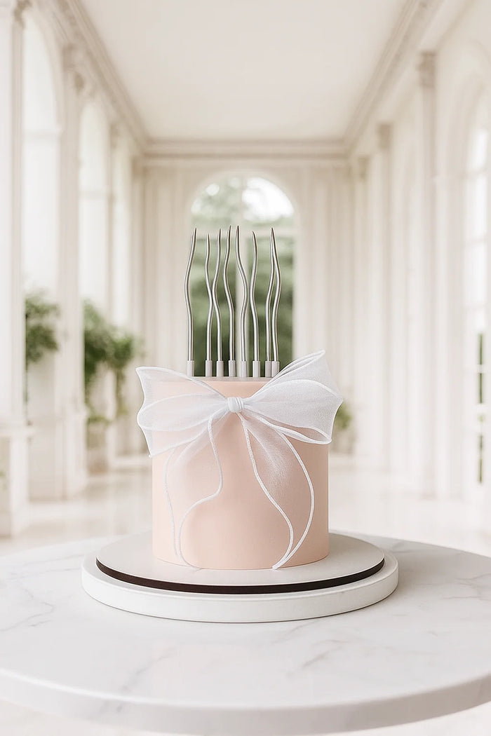Couple Rings Anniversary Cake