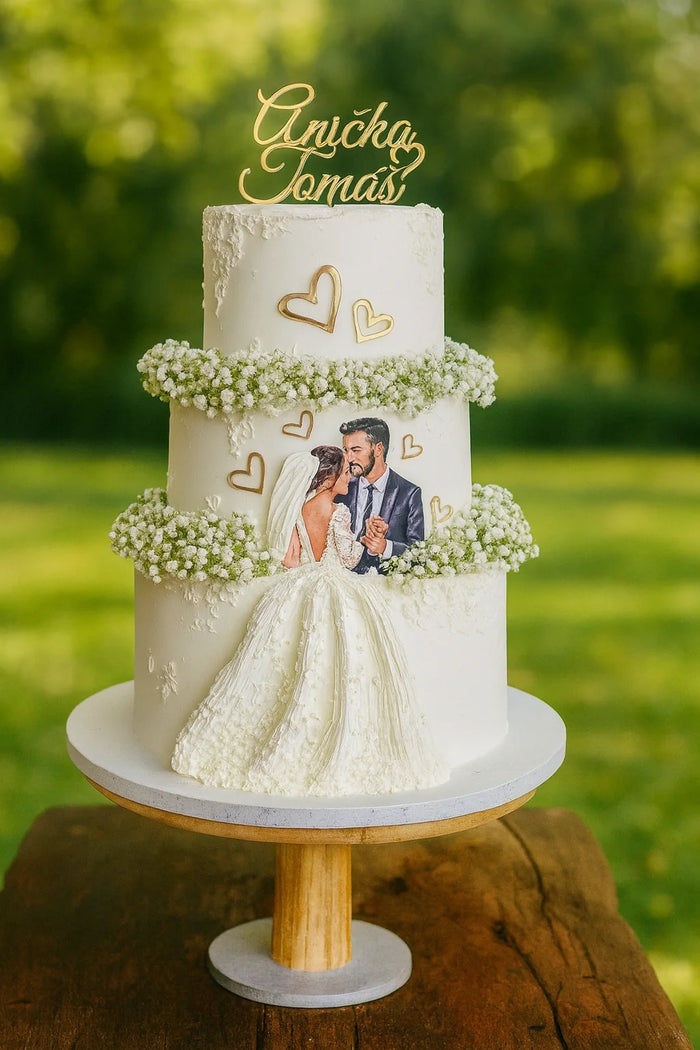 Couture Wedding Cake Design