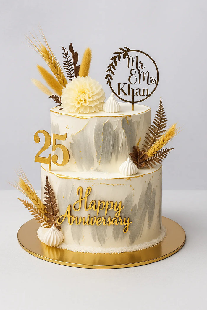 Cream Designer Cake