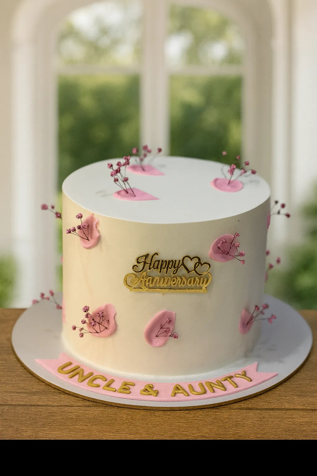 Crowned Grandeur Birthday Cake