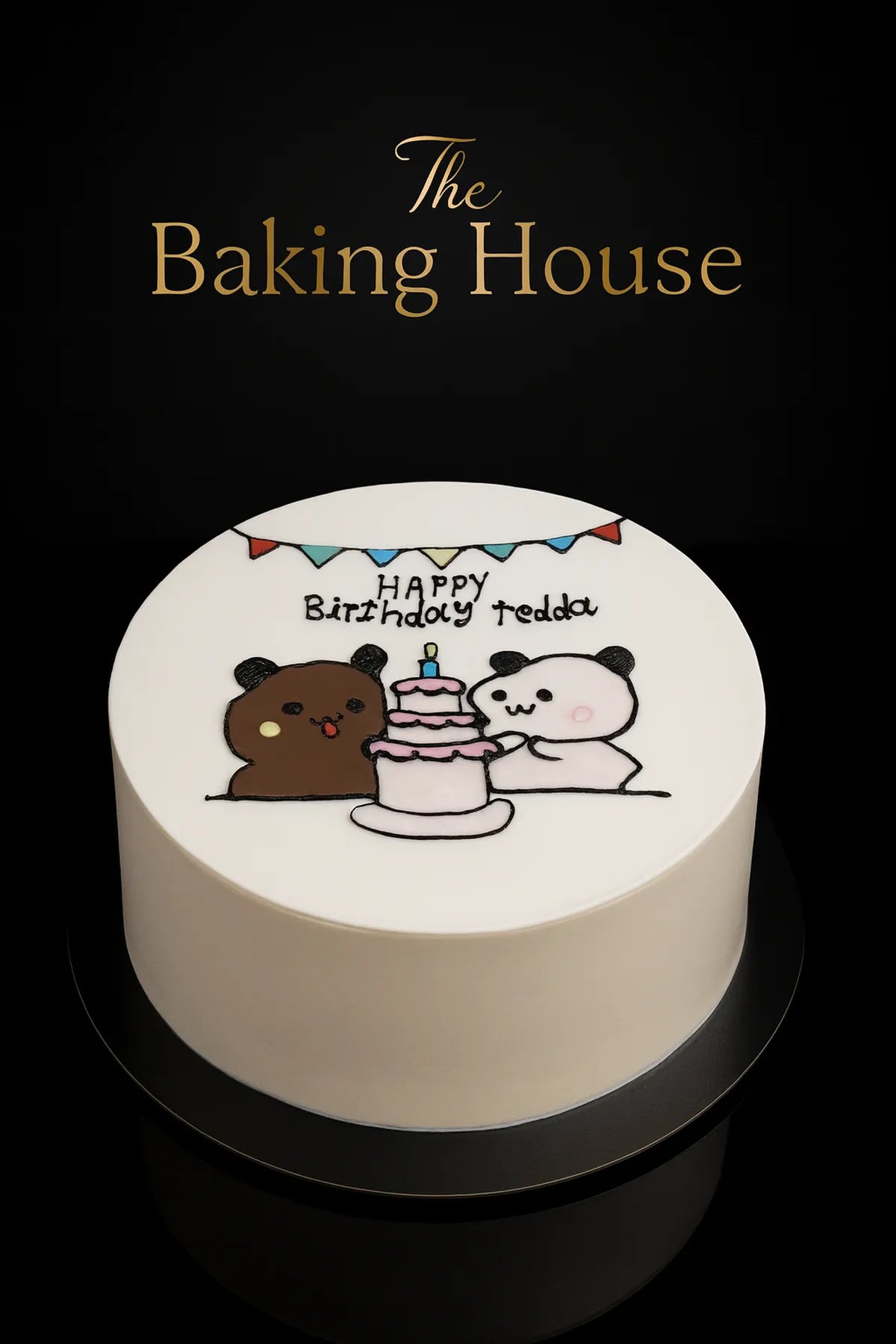 Cute Bubbu Duddu Bento Cake in Meerut-The Baking Kaur