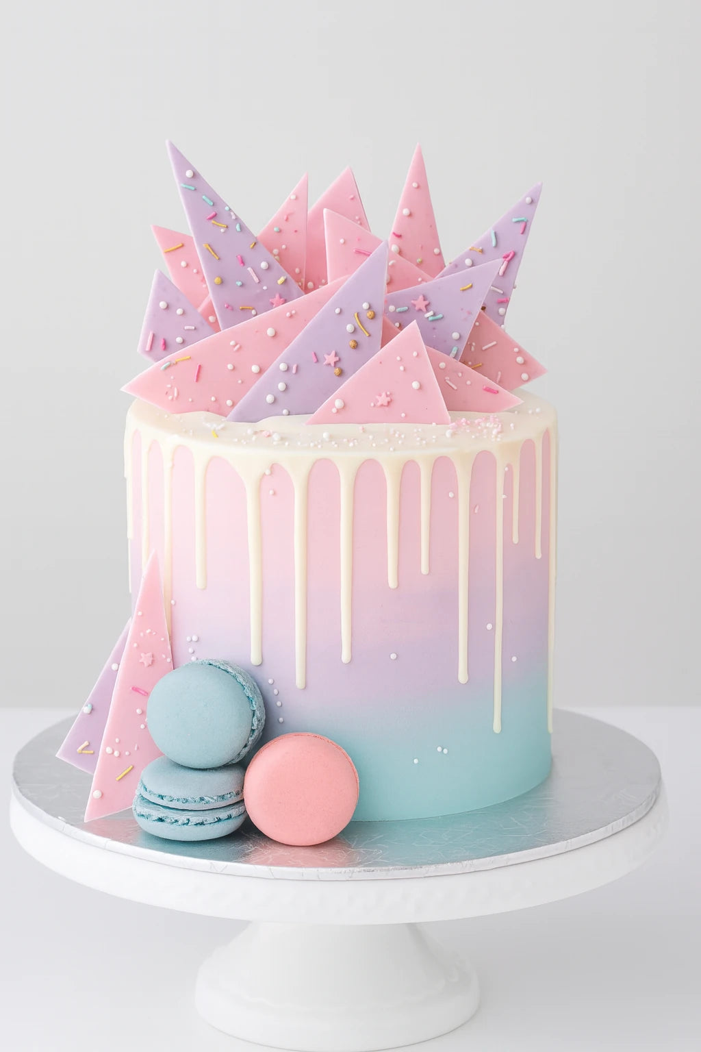 Premium drip birthday cake by The Baking Kaur, Meerut – elegant handcrafted design.