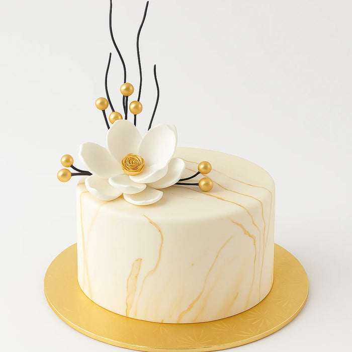 Eternal Bond Heart Anniversary Cake