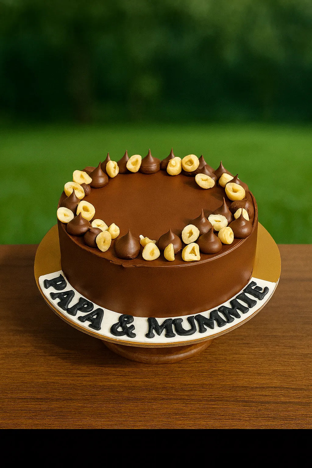 Eternal Romance Birthday Cake