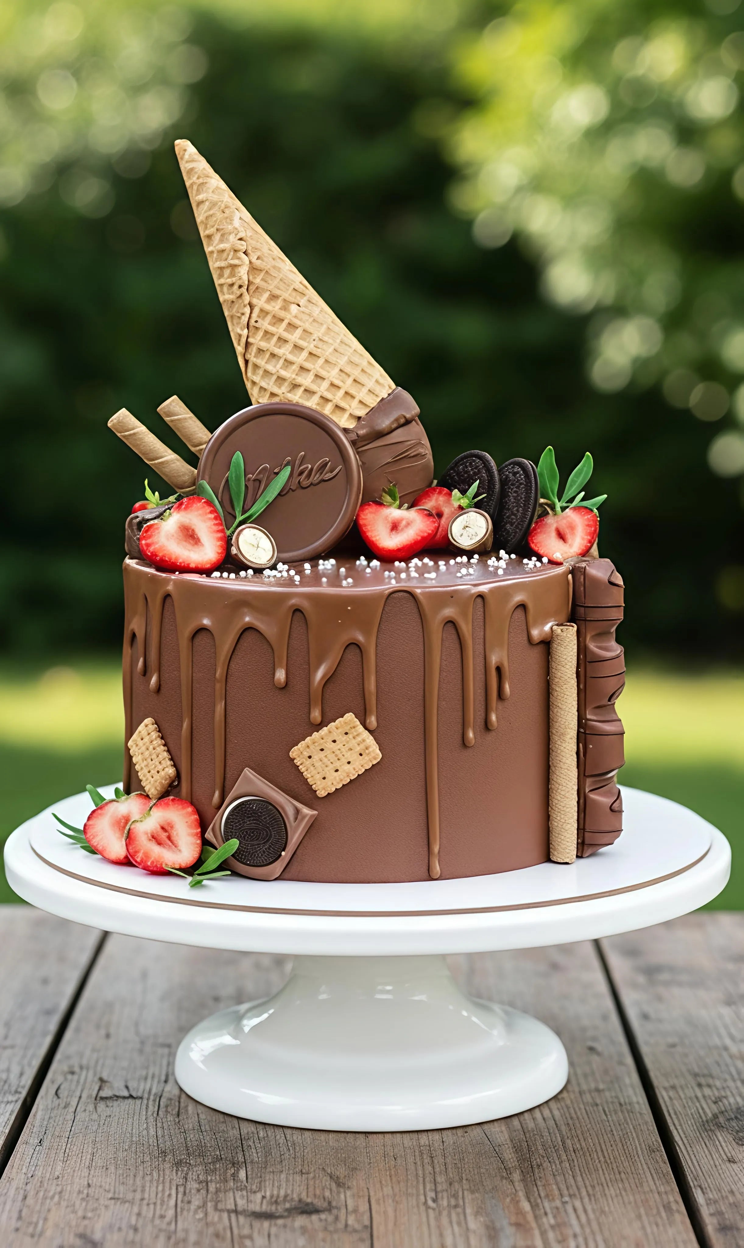 Evening Aura Birthday Cake