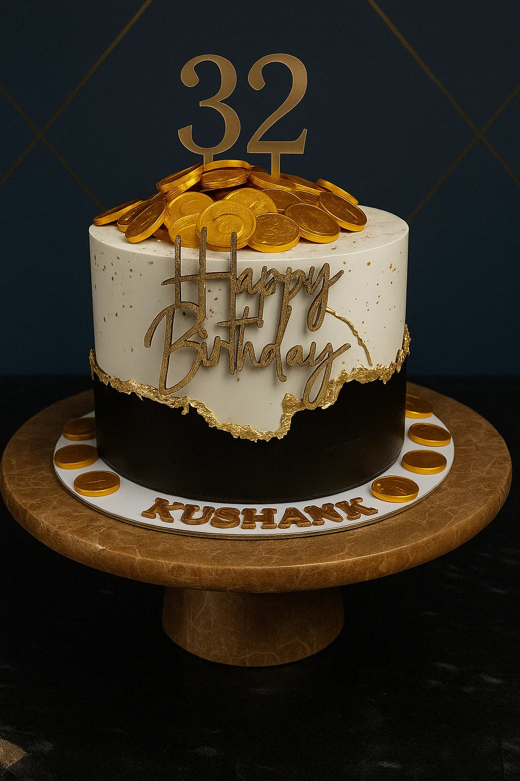 Ever After Anniversary Cake in Meerut-The Baking Kaur