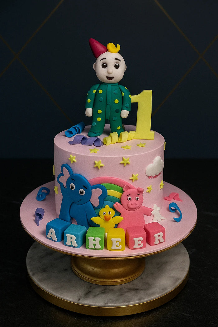 Fairytale Princess Girl Baby Cake